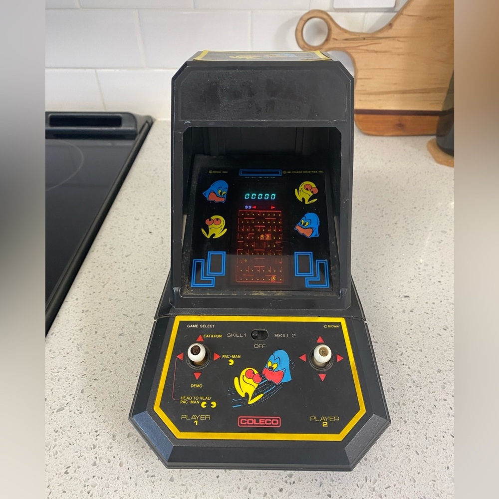 Vintage 1981 coleco Pac-Man